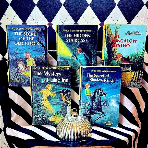 Vintage Other - Vintage Nancy Drew 5-Book Set | Grosset & Dunlap Hardcovers | #1–5